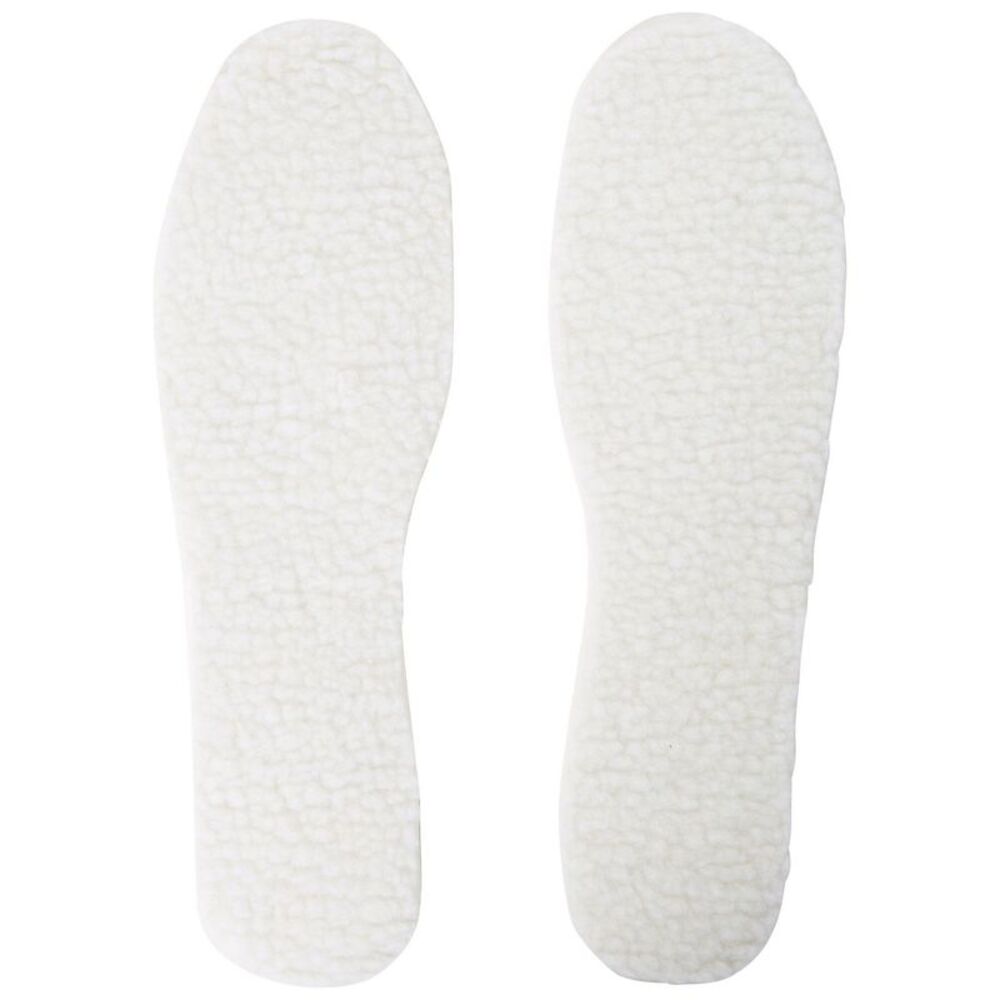 Trespass Bearfeet Sherpa Lined Insoles / White